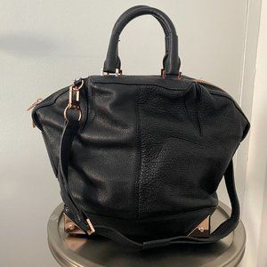 Alexander Wang Small Emile Tote Bag Black Rose